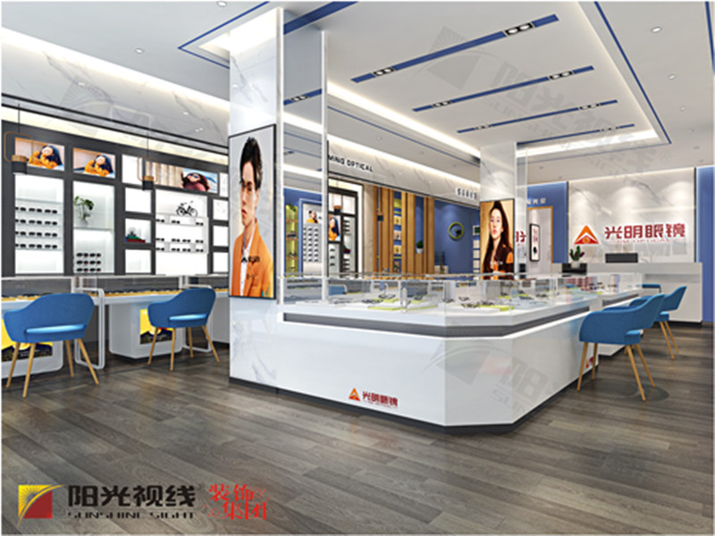 眼鏡店裝修圖片-陽(yáng)光視線