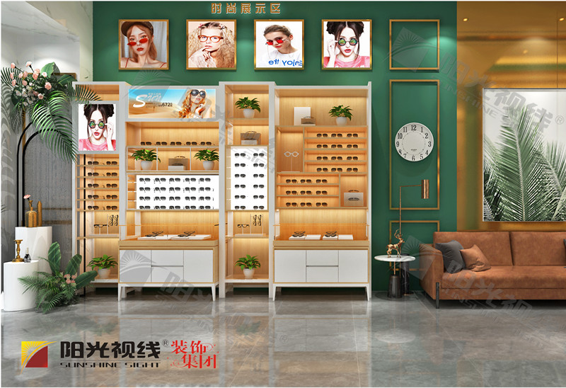 綿陽(yáng)樺碩眼鏡店裝修設(shè)計(jì)效果圖