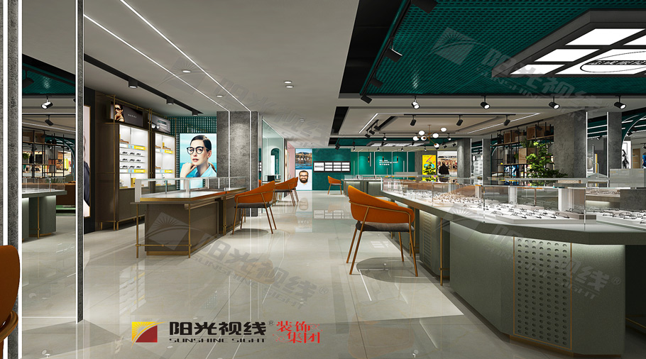 什么是實(shí)木貼皮的眼鏡展示柜